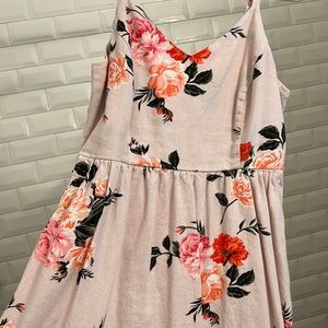 Old Navy Spring Floral Midi Dress, small